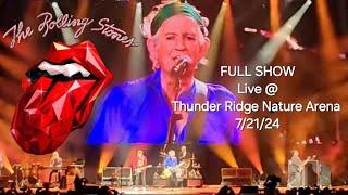 The Rolling Stones Live @ Thunder Ridge Nature Arena. 72124. Ridgedale MO. Full Show.