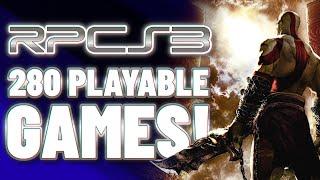 RPCS3  The 280 best playable PS3 games on the emulator