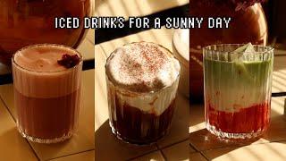 iced drinks to make at home on a sunny day