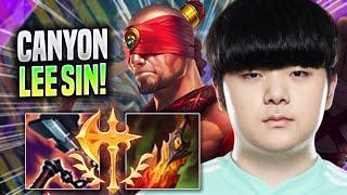 CANYON SHOWS WHY LEE SIN IS BROKEN WITH NEW BUFFS - DK Canyon Plays Lee Sin JUNGLE vs Volibear