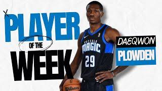 PLAYER OF THE WEEK DAEQWON PLOWDEN HIGHLIGHTS #nba #nbagleague #goldenstatewarriors