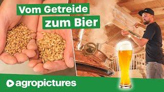 Vom Getreide zum Bier  Bier brauen einfach erklärt am Berghof Babel im Allgäu  Bierbrauen Doku