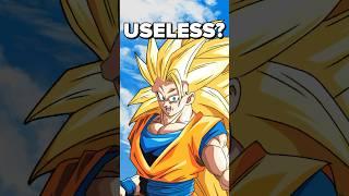 Super Saiyan 3 is USELESS