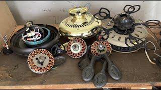 Heat wave brings about an abundance of ceiling fans. Scrappers gold and other great goodies