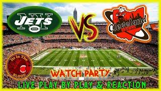 NY Jets vs Cleveland Browns Live Play by Play & Reaction