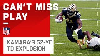 Alvin Kamaras Dazzling 52-Yd TD