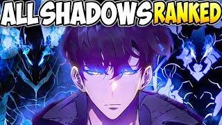 All 9 Shadows RANKED and EXPLAINED  Solo Leveling