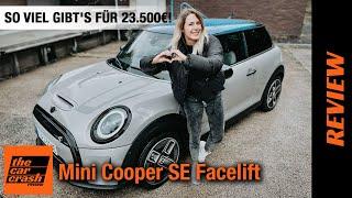 Mini Cooper SE Facelift 2021 So viel Elektroauto gibts für 23.500€ Fahrbericht  Review  Test