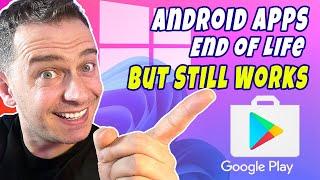 How to install Android Apps on Windows 11 with Google Play Store WSA End of Life