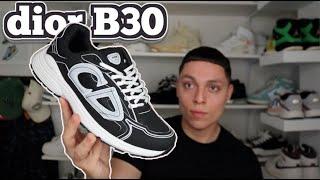 Dior B30 Technical Mesh Trainer Black White Review + ON FOOT