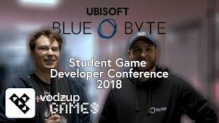 Interview mit Sven & Dirk von Ubisoft Blue Byte  English Subbed  SGDC 2018  Vodzup Games