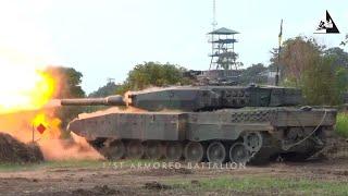 Satuan Kavaleri TNI AD Operasikan Tank Leopard