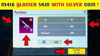 how to get free m416 glacier gun skin in bgmi 2024  bgmi me free me m4 glacier gun skin kaise le