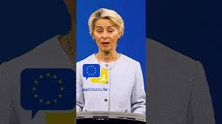 Crimea and Sevastopol are Ukraine President von der Leyen EU debates