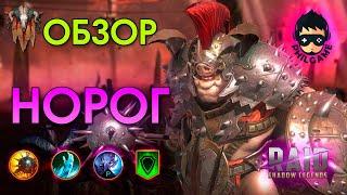 Норог обзор героя  RAID Shadow Legends