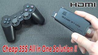 Game Stick Lite 4k - 35$ Plug n Play HDMI Console Solution 