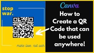How to Create QR Code using Canva 2022