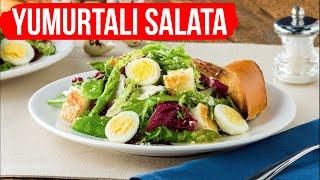 Sahurluk pretik lezzet YUMURTALI SALATA.