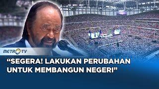 Pidato Tegas Surya Paloh saat Kampanye AMIN di JIS