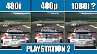 Gran Turismo 4 PS2 480i vs 480p vs 1080i? Does it really run in 1080i? Which mode is the best?