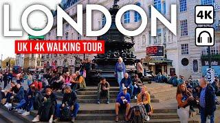 London England - Exploring the Heart of the Capital 4K 60fps Walking Tour 