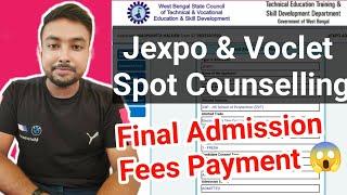 JEXPO & VOCLET Polytechnic Spot Admission Fees Payment  ভুল করলেই ভর্তি Cancel খুব সাবধান 