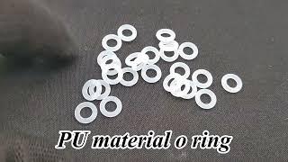 Gost 9833-1973 and AS568 standard size PU material o ring