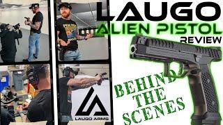 Bonus Footage Behind the Scenes of our Laugo Alien Pistol Review