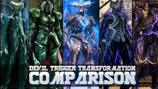 ALL VERGILs DEVIL TRIGGER Transformation Comparison 2005-2020【DMC 3DMC 4UMVC 3Devil May Cry 5】