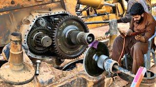 How To Caterpillar D8k Bulldozer Tube FinalDrive Repairing Complete Process