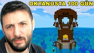 EKİPLE SADECE OKYANUSTA 100 GÜN HARDCORE  Minecraft Yayın 1.Bölüm