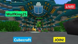 WolfKing25 CUBECRAFT LIVE - COME SNIPE