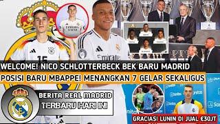 WELCOMENico Schlotterbeck Bek Baru Real MadridSkuad ResmiIni Posisi Baru MbappeMenang 7 Gelar