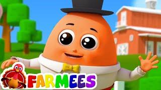 Humpty Dumpty saß auf einer Wand  Kinderlieder zum mitsingen  Farmees Deutschland  kinder videos