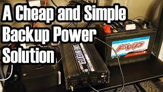 TC Projects Lead-Acid Battery Backup