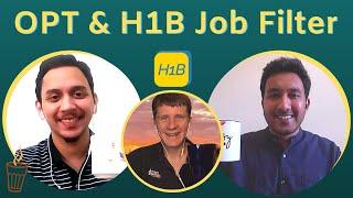 OPT & H1B LinkedIn Job Filter  Free LinkedIn H1B Sponsor Checker Google Chrome Extension