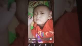 saat adik ku lagi tidur