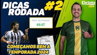 VALORIZAR COM HULK? Dicas da 2ª Rodada do Cartola FC 2024