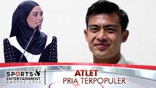 Pratama Arhan Dapat Pujian Dari Lesti Kejora  INDONESIAN SPORTS ENTERTAINMENT AWARDS 2024