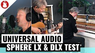 Der ultimative Mikrofon-Test - Universal Audio Sphere LX & DLX Modelling Mikrofone
