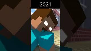 Evolution of STEVE GONE HEROIC - Minecraft Animation