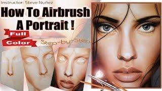 How To Airbrush Portraits