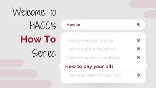 How To Pay Your Bill & Find Your Invoice