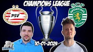 PSV vs. Sporting Champions League Free Picks 1012024 PickDawgz Corner Kick  Free Soccer Picks