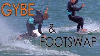 Gybe & Footswap Tutorials  Strapless & Directional Kitesurf Series