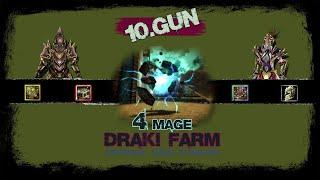 Knight Online  4 Mage ile Draki Farm  Upgrade - Shell Kırdırma...  #10Gün