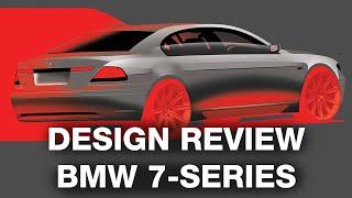 BMW 7-series E65 the Bangle Butt car design review  Niels van Roij Design