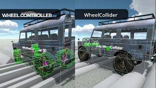 Unity Wheel Collider vs Wheel Controller 3D