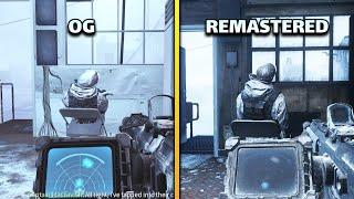 Tiny Changes & Cool Details in MW2 OG vs REMASTERED  Cliffhanger Mission  PART 2