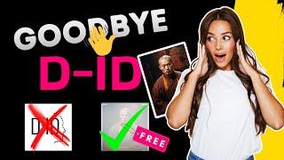 STOP Using D-ID DID Alternative website for 100% Free  Quick Tutorial To Create Ai Talking Avatar